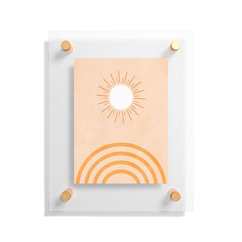 Ana Rut Bre Fine Art shapes geometry sun minimal Floating Acrylic Print