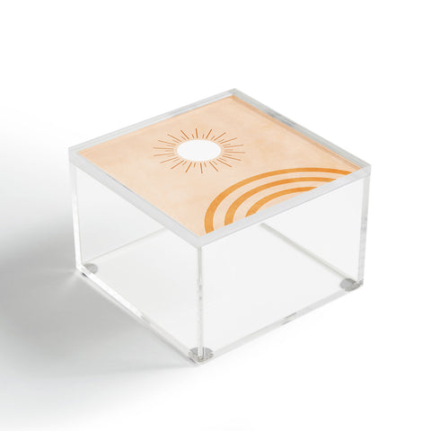 Ana Rut Bre Fine Art shapes geometry sun minimal Acrylic Box