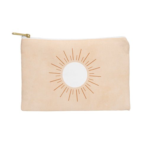 Ana Rut Bre Fine Art shapes geometry sun minimal Pouch