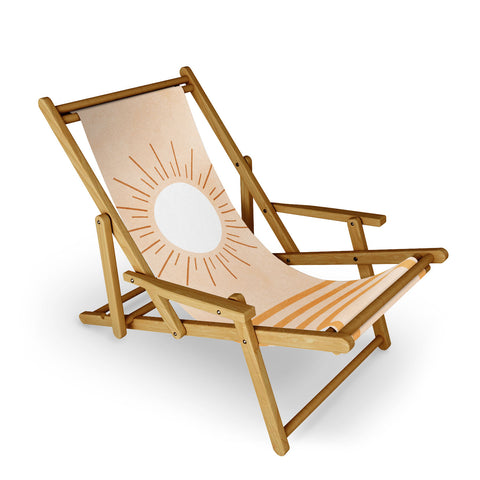Ana Rut Bre Fine Art shapes geometry sun minimal Sling Chair