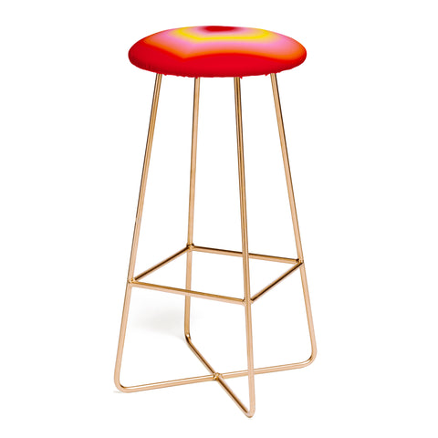 Ana Rut Bre Fine Art valentine red Bar Stool