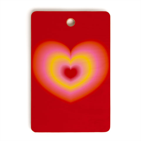 Ana Rut Bre Fine Art valentine red Cutting Board Rectangle