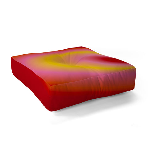 Ana Rut Bre Fine Art valentine red Floor Pillow Square
