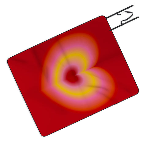 Ana Rut Bre Fine Art valentine red Picnic Blanket