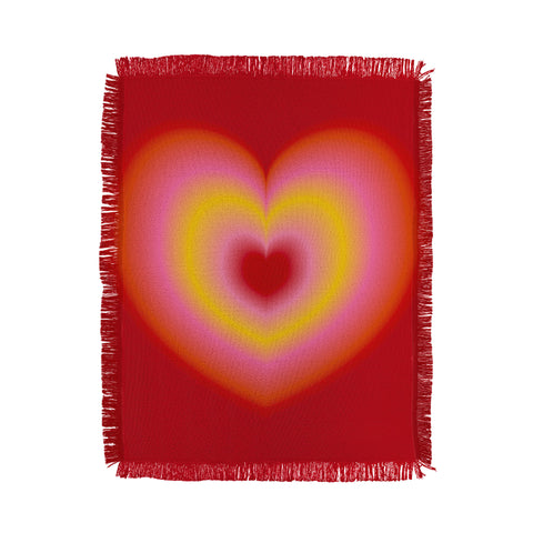Ana Rut Bre Fine Art valentine red Throw Blanket