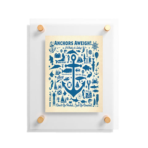 Anderson Design Group Anchors Aweigh Floating Acrylic Print