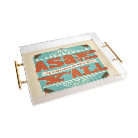 Anderson Design Group ASAP Acrylic Tray