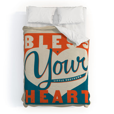 Anderson Design Group Bless Your Heart Duvet Cover