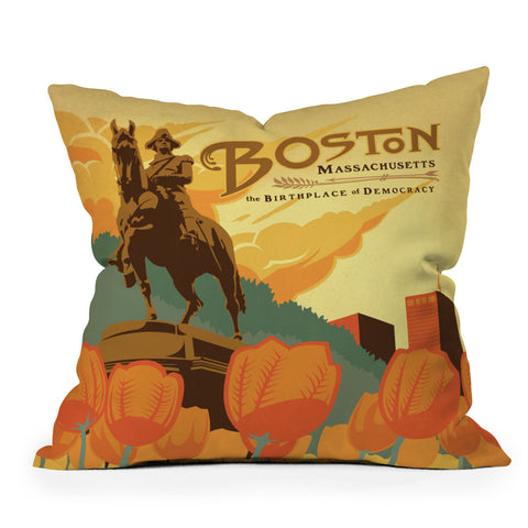 Anderson Design Group Boston Outdoor Throw Pillow