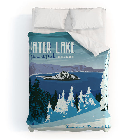 Anderson Design Group Crater Lake National Park Duvet Cover