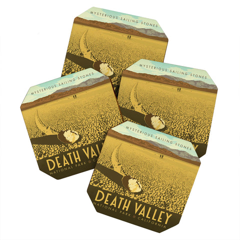 Anderson Design Group Death Valley National Park Coaster Set