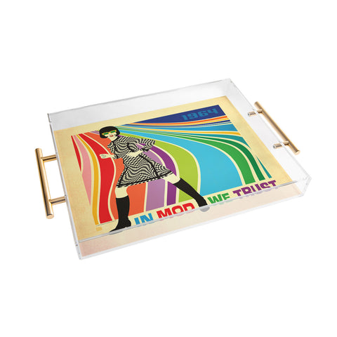Anderson Design Group Go Go Dancer Acrylic Tray