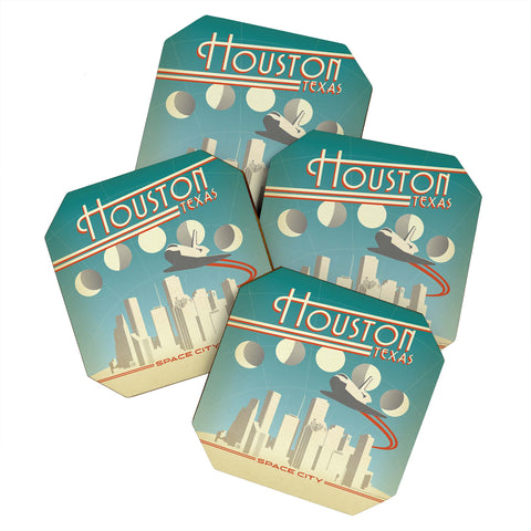 Anderson Design Group Houston Coaster Set