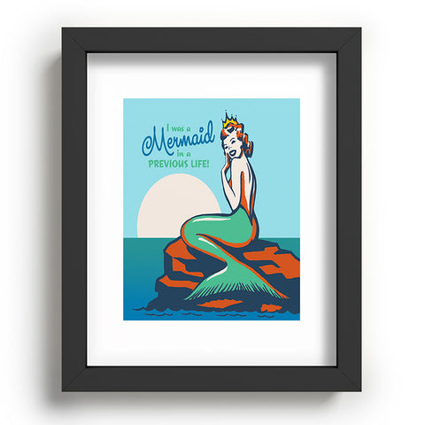 Anderson Design Group Mermaid In A Previous Life Recessed Framing Rectangle