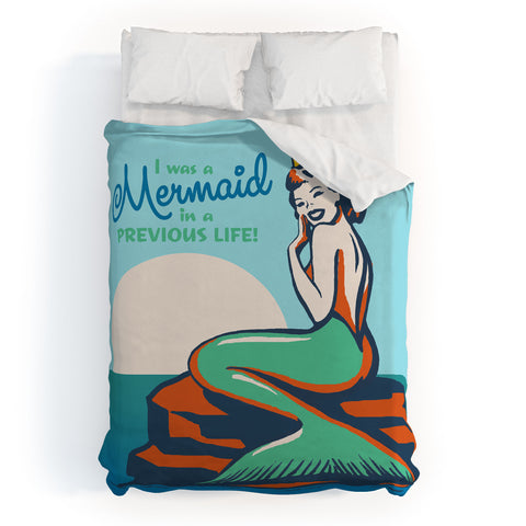 Anderson Design Group Mermaid In A Previous Life Duvet Cover
