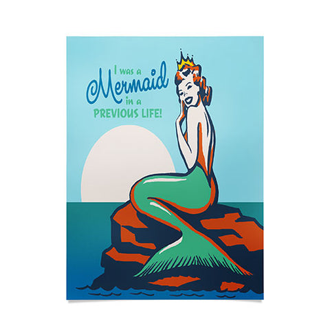 Anderson Design Group Mermaid In A Previous Life Poster