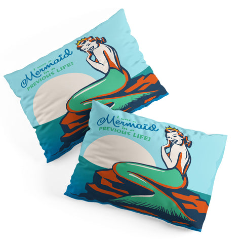 Anderson Design Group Mermaid In A Previous Life Pillow Shams