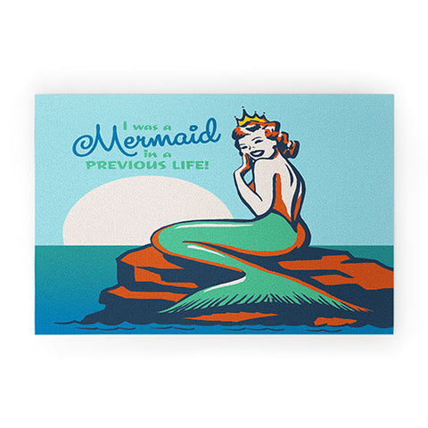 Anderson Design Group Mermaid In A Previous Life Welcome Mat
