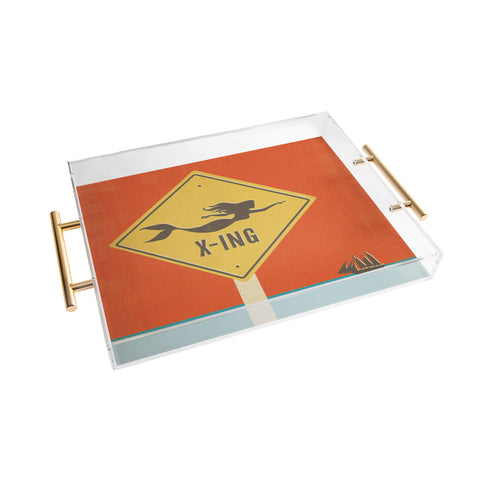 Anderson Design Group Mermaid X Ing Acrylic Tray