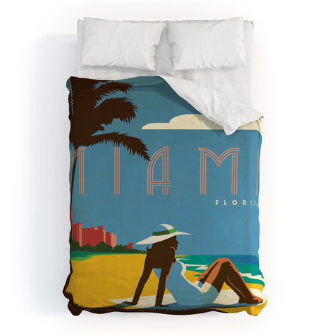 Anderson Design Group Miami Duvet Cover