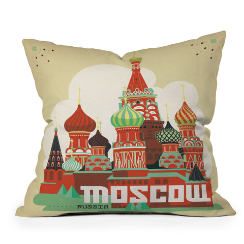 Anderson Design Group Moscow Outdoor Throw Pillow
