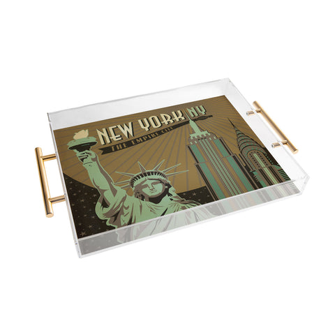 Anderson Design Group New York Acrylic Tray