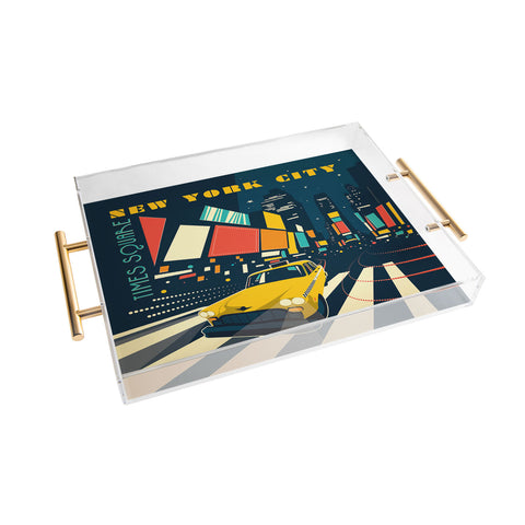 Anderson Design Group NYC Times Square Acrylic Tray