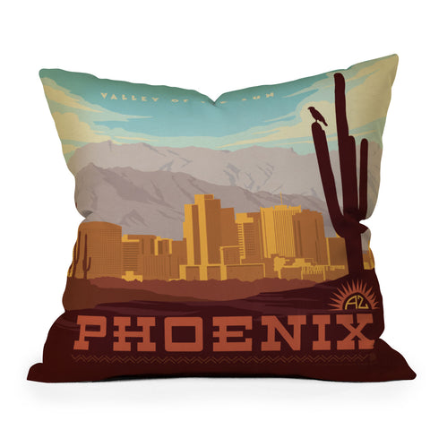 Anderson Design Group Phoenix Outdoor Throw Pillow