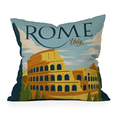 Anderson Design Group Rome Outdoor Throw Pillow