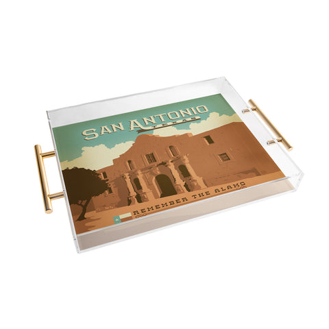 Anderson Design Group San Antonio Acrylic Tray
