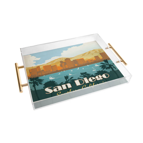 Anderson Design Group San Diego Acrylic Tray