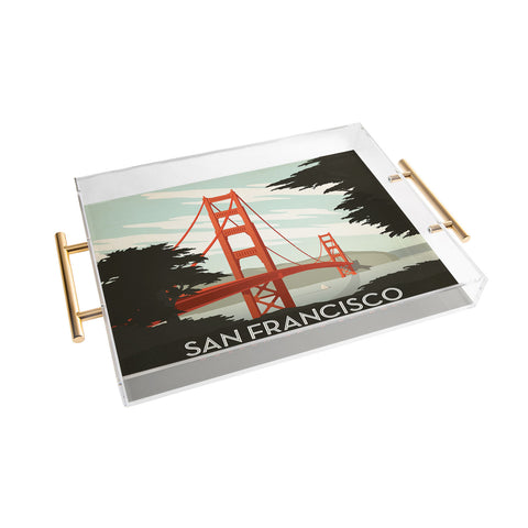 Anderson Design Group San Francisco Acrylic Tray