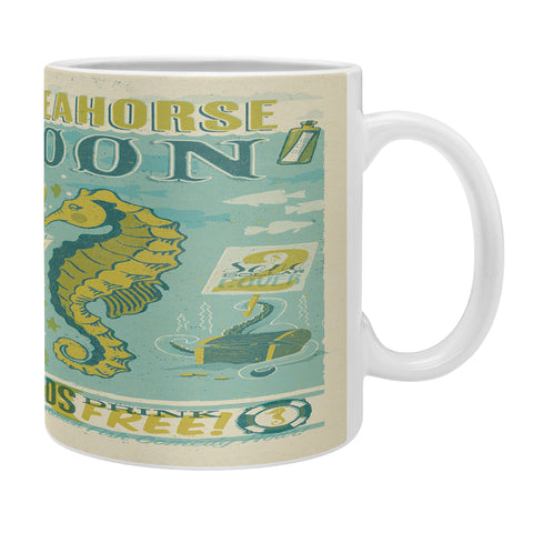 Anderson Design Group Seahorse Saloon Coffee Mug