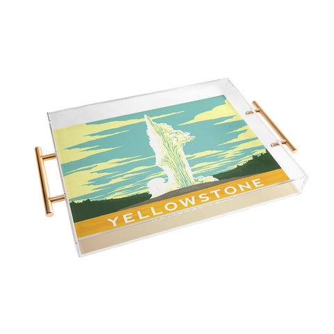Anderson Design Group Yellowstone National Park Acrylic Tray
