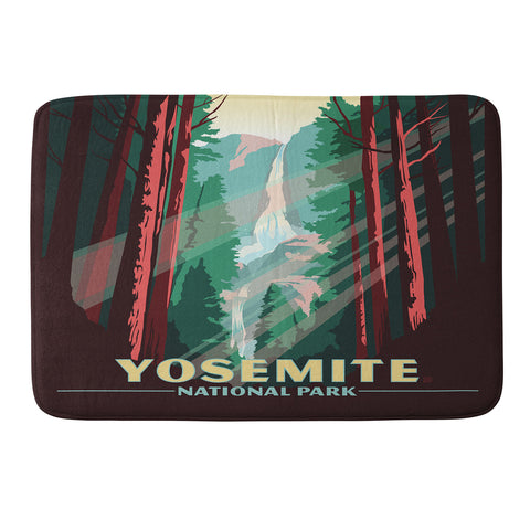Anderson Design Group Yosemite National Park Memory Foam Bath Mat