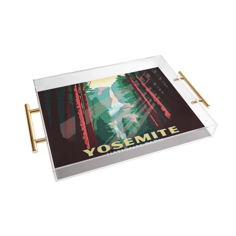 Anderson Design Group Yosemite National Park Acrylic Tray