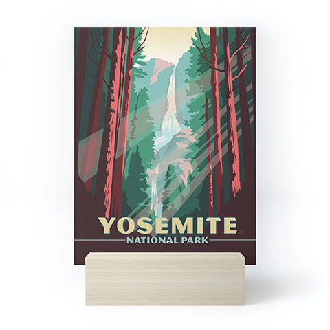 Anderson Design Group Yosemite National Park Mini Art Print