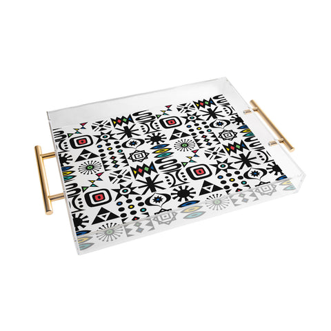 Andi Bird Flash Forward Black Acrylic Tray