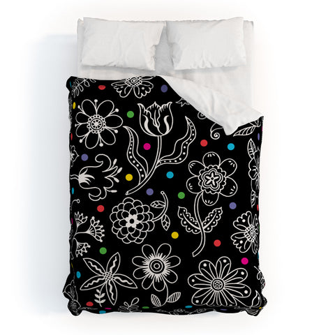Andi Bird Marin Flowers Duvet Cover