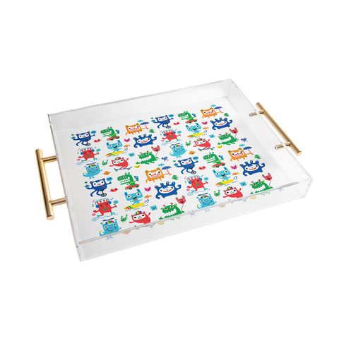 Andi Bird Monster Love Acrylic Tray