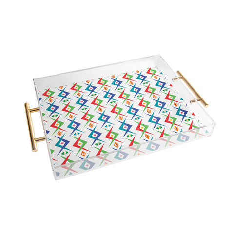 Andi Bird Retro Edge Primary Acrylic Tray