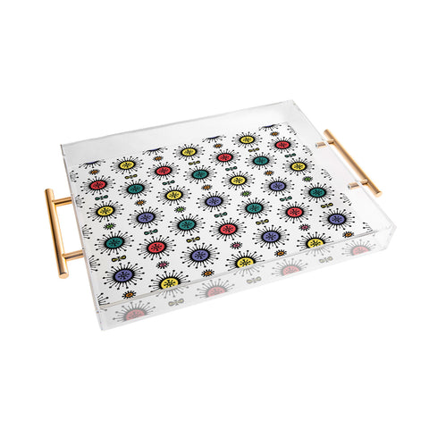 Andi Bird Retro Starlight White Acrylic Tray
