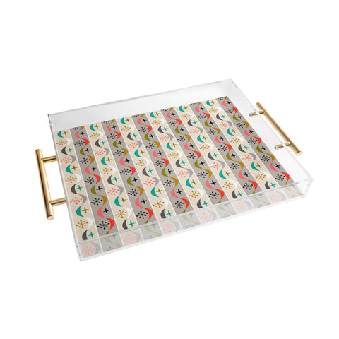 Andi Bird retro wave Acrylic Tray