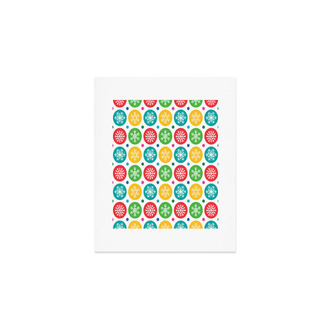 Andi Bird Sierra Snowflakes Art Print