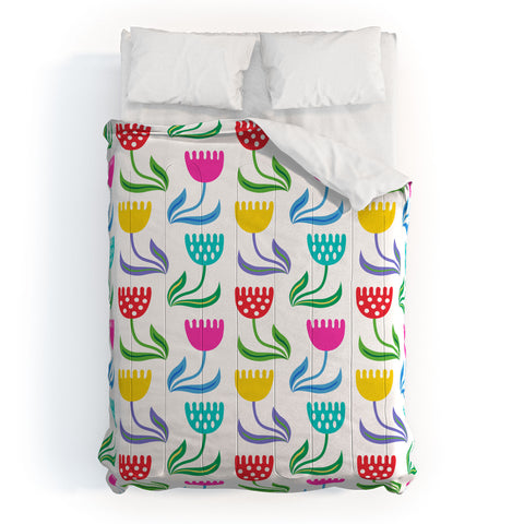 Andi Bird Tulip Joy Comforter