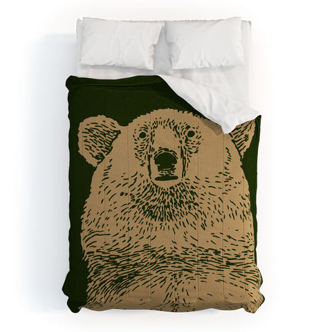 Andrew Henry Kodiak Bear Comforter