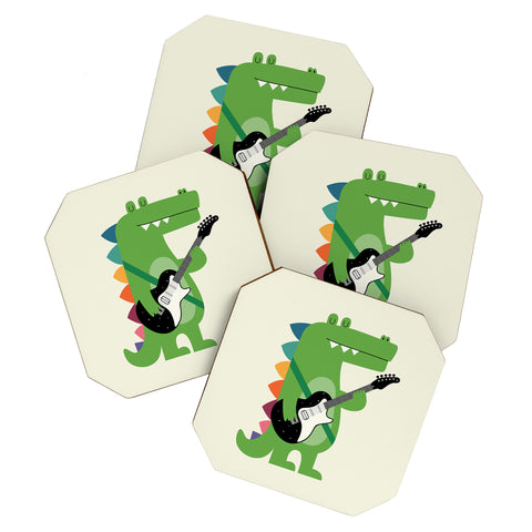 Andy Westface Croco Rock Coaster Set