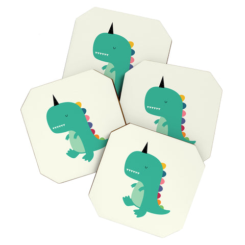 Andy Westface Dinocorn Coaster Set