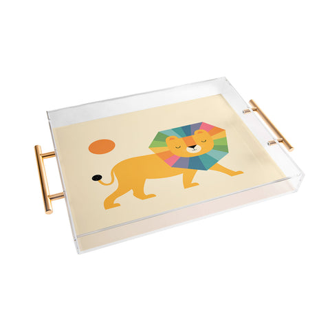 Andy Westface Lion Shine Acrylic Tray