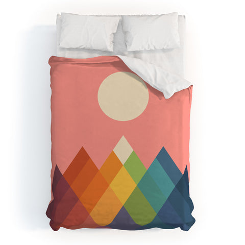 Andy Westface Rainbow Peak Duvet Cover